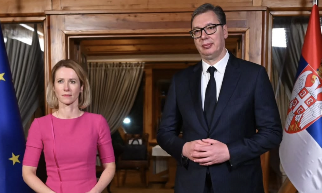O čemu je Vučić pričao sa Kajom Kalas