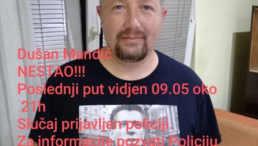 NESTAO DUŠAN MANDIĆ IZ NOVE PAZOVE: Porodica moli za pomoć