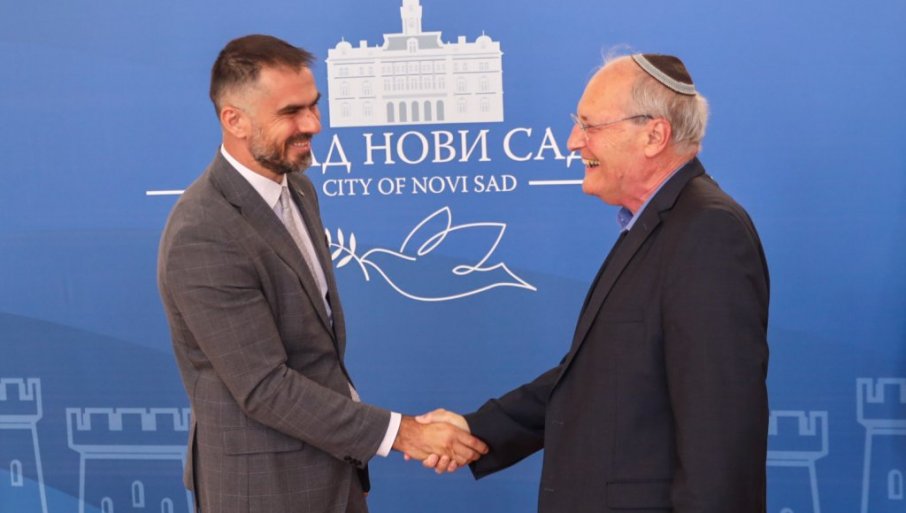 Čuveni istoričar i lovac na naciste Efraim Zurof u Novom Sadu
