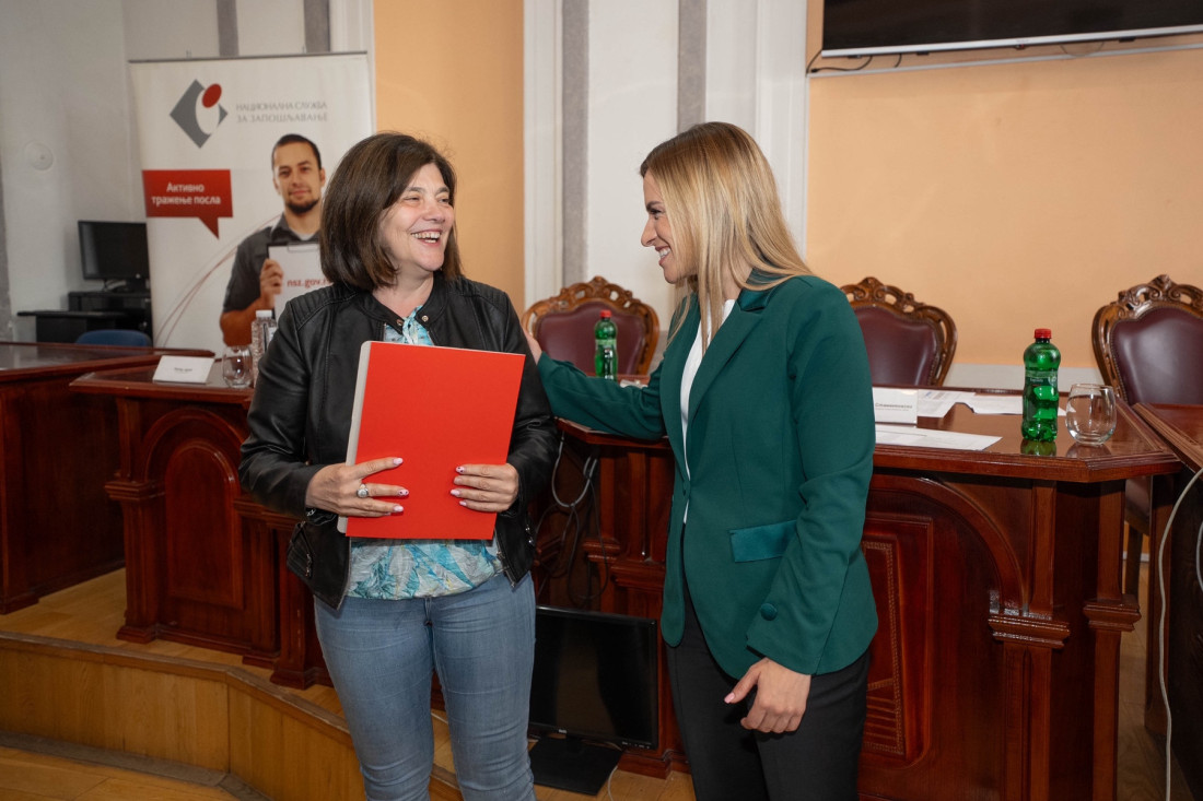 Đurđević-Stamenkovski u Zaječaru na dodeli subvencija