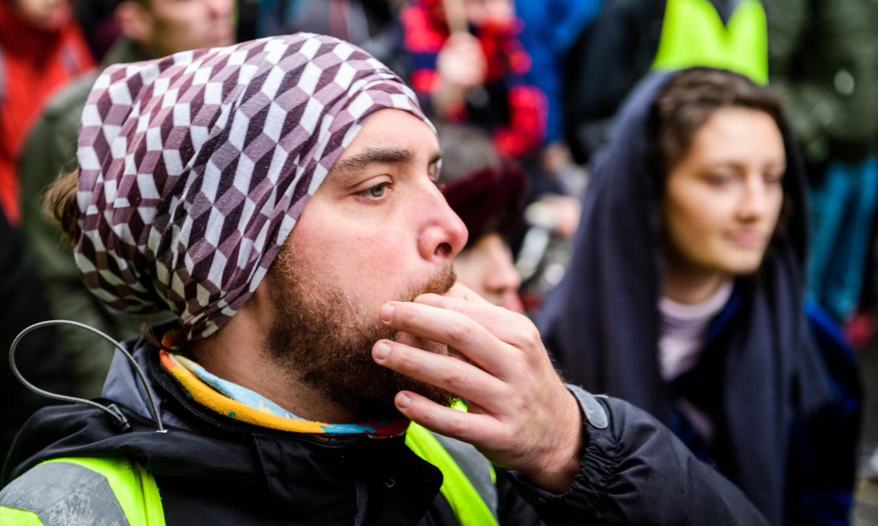 Protest u Kosjeriću