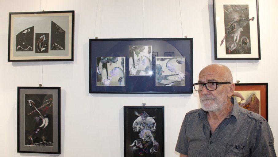 Izložba radova Radoslava Raše Golubovića, nastalih u poslednjih osam meseci, u galeriji Valjevo