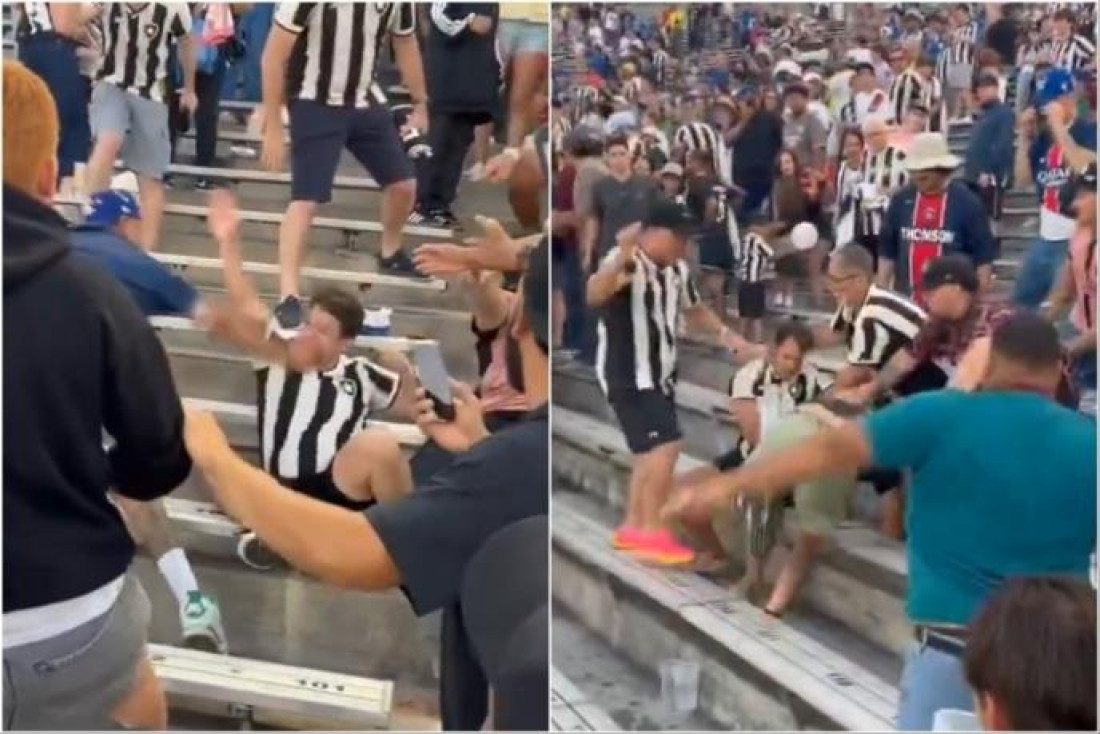 Tuča na utakmici PSŽ Botafogo VIDEO