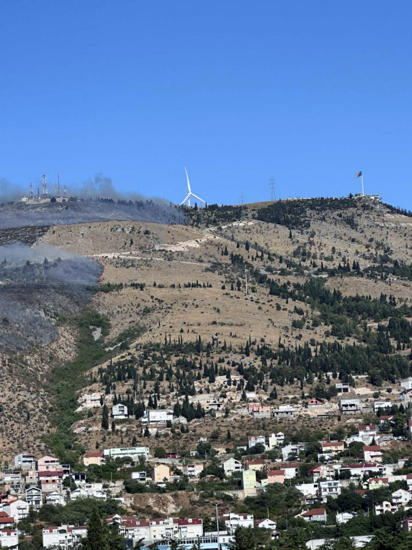 Požari kod Mostara i Trebinja i dalje aktivni