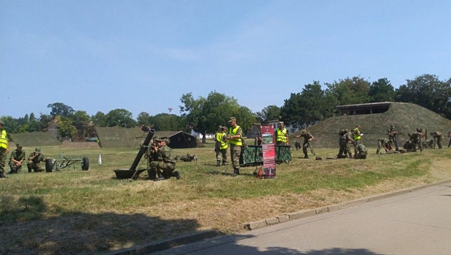 Vojne vežbe na poligonu „Peskovi“ tokom jula