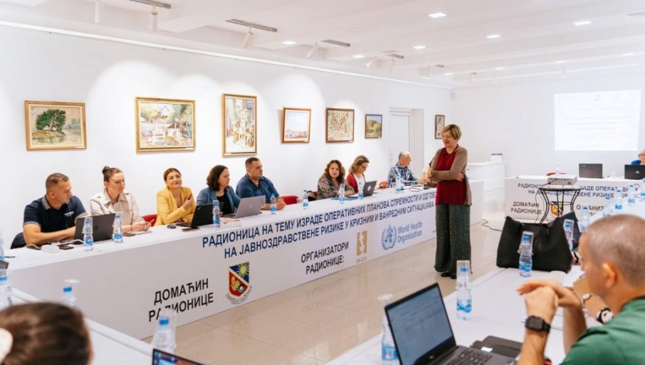 U TEMERINU ODRŽANA RADIONICA O JAVNOZDRAVSTVNIM RIZICIMA U KRIZNIM I VANREDNIM SITUACIJAMA Jedni truju, drugi edukuju