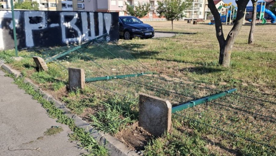 Vandalizam u Vršcu uzeo maha, uništavaju javne česme, cvetne rondele…