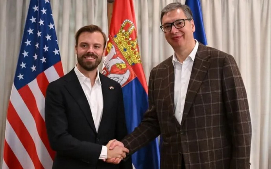 Predsednik Vučić sa Brendanom Hanrahanom