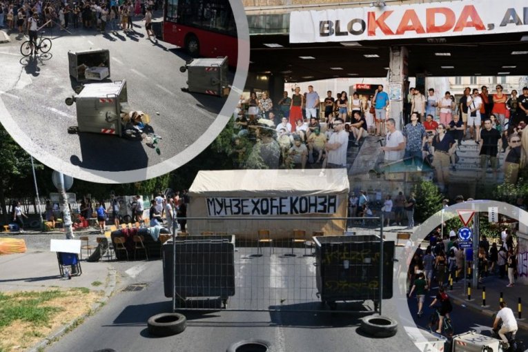 BLOKADERI I VEČERAS PRAVE HAOS! U Beogradu blokade na više lokacija, u Novom Sadu se okupili kod Futoške pijace…! (VIDEO/FOTO)
