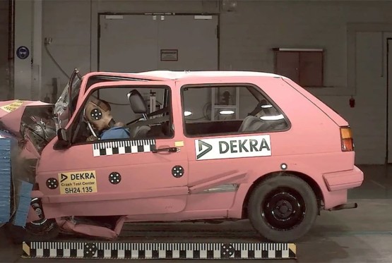 Kako bi prošao golf II na modernom "kreš" testu (FOTO)