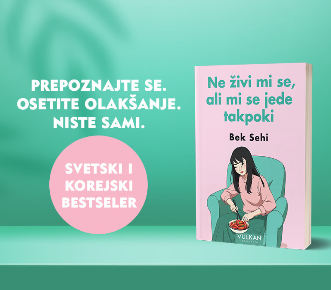 Korejski bestseler „Ne živi mi se, ali mi se jede takpoki“