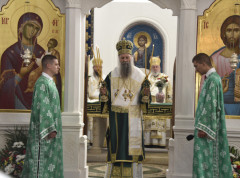 Patrijarh Porfirije osveštao obnovljeni Saborni hram Svete Trojice u Pakracu
