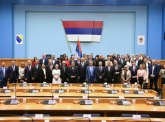 Zajedničkom izjavom Parlamentarni forum Srpske i Srbije pozvao na mir i stabilnost