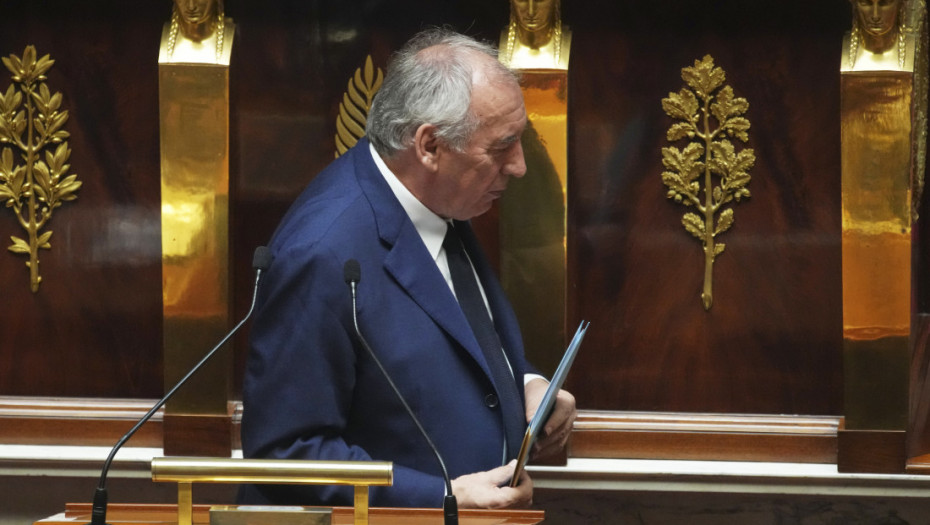 Francuski parlament izglasao nepoverenje vladi Bajru