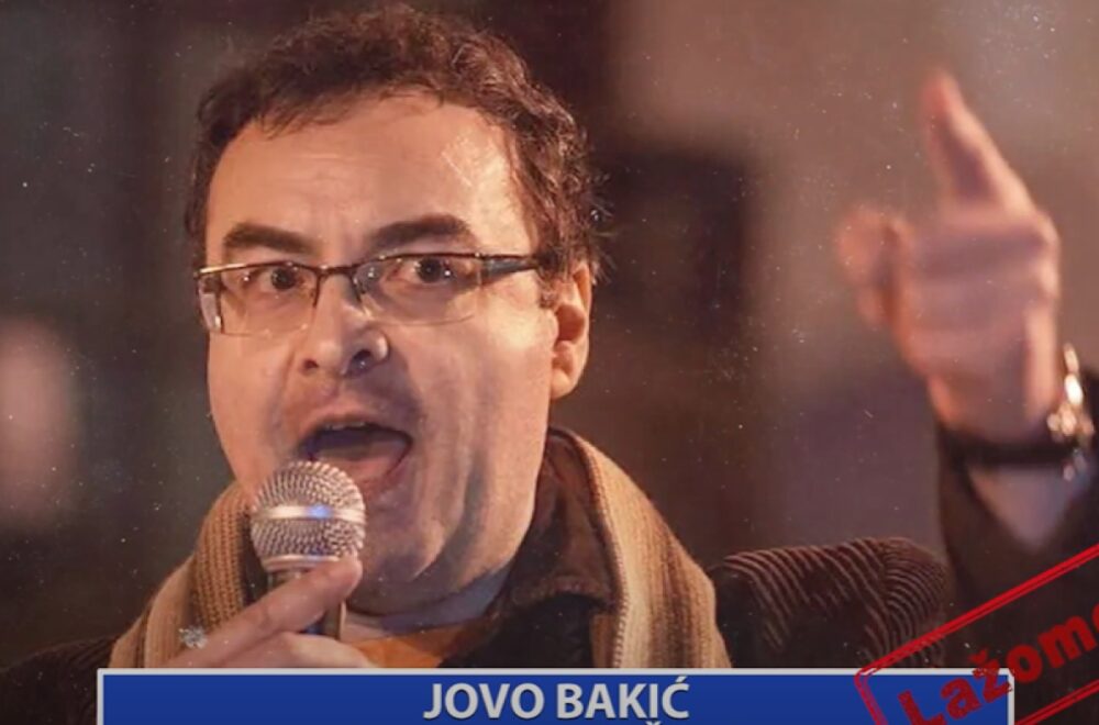 Jovo Bakić: Kritika aktuelne vlasti i pozivi na promene