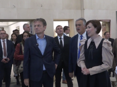 Darko Glišić obišao radove na rekonstrukciji Osnovne škole “Dobrica Ćosić“ u Trsteniku