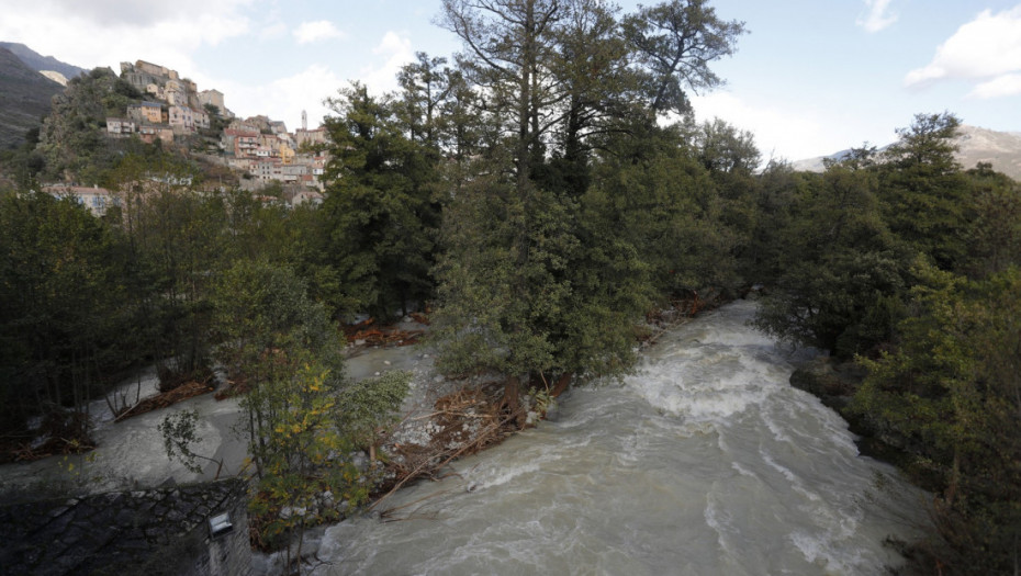 Korzika pod olujom, Nemac nastradao u bujici