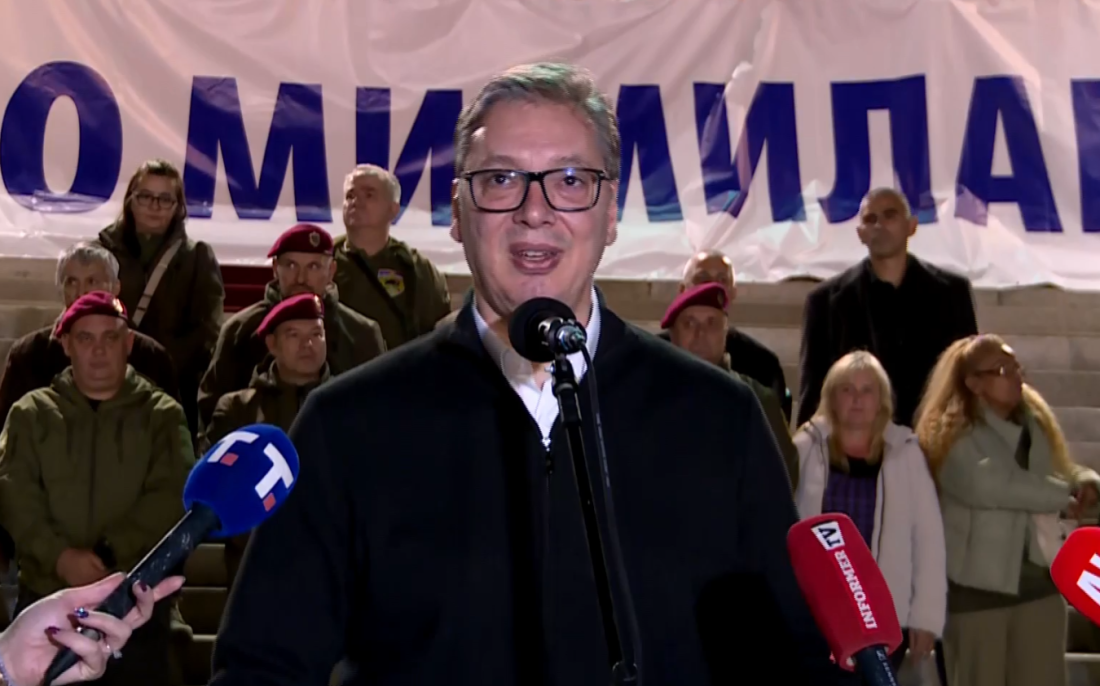 Aleksandar Vučić u Ćacilendu