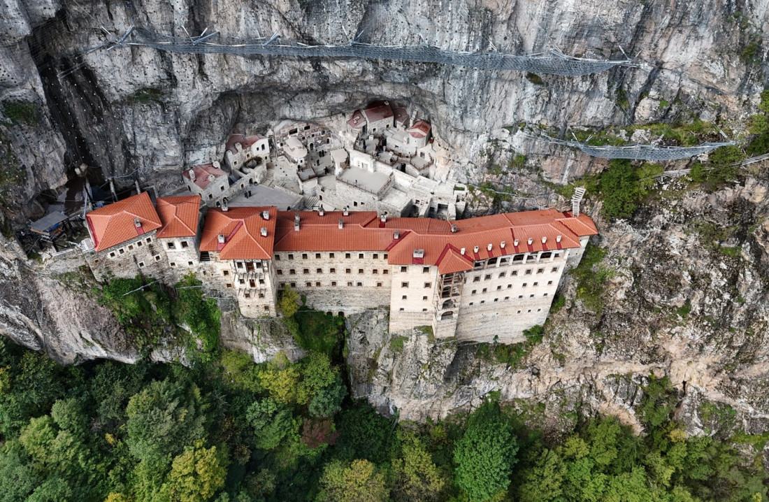 Manastir Sumela u Turskoj prkosi gravitaciji
