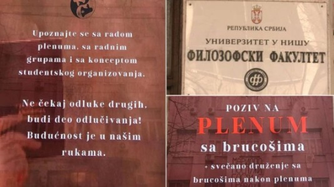 Politički cirkus u režiji plenumasa blokadera u Nišu