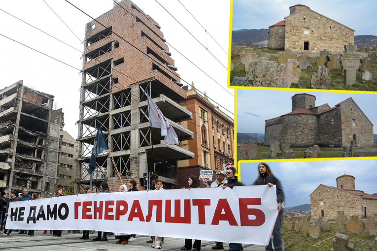 Licemeri! BRANE KOMUNISTIČKI GENERALŠTAB, A UNIŠTAVAJU SVETINJU IZ 10. VEKA!