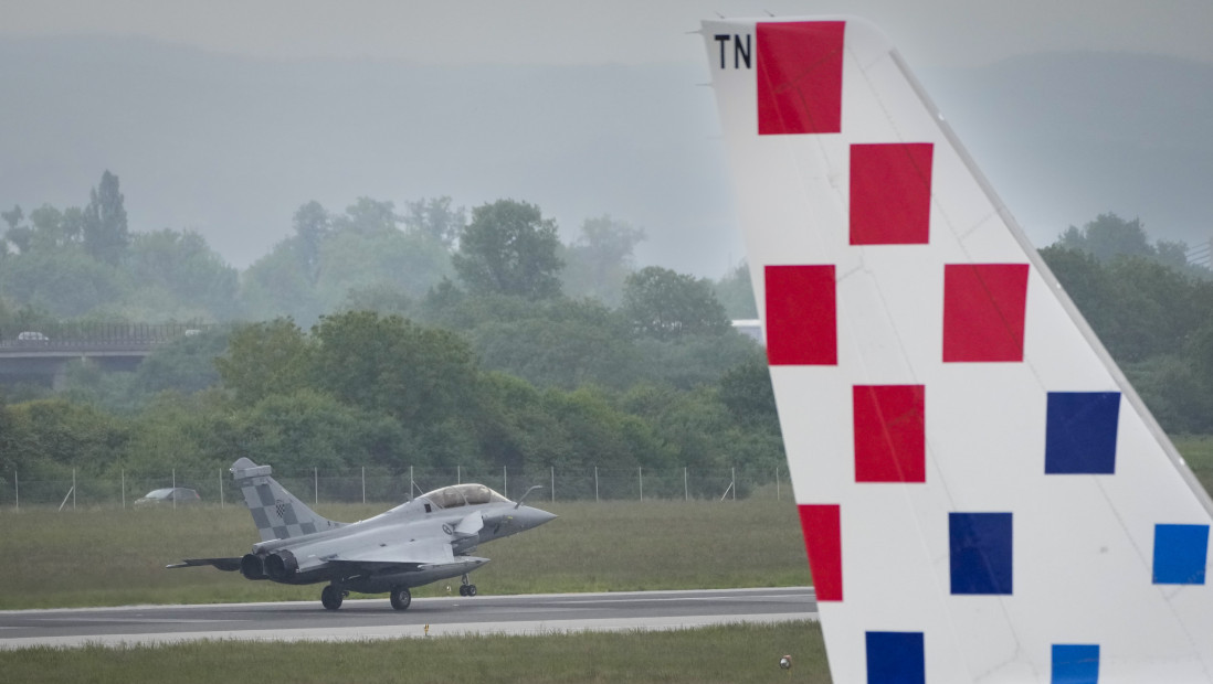 „Rafal“ u Hrvatskoj prinudno sleteo zbog kvara