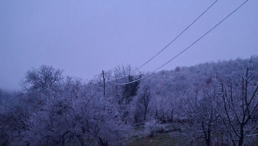 Užasno hladno u ovom mestu