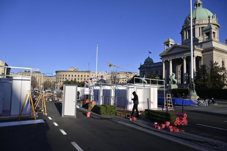 DO PONEDELJKA ĆE BITI PUŠTEN SAOBRAĆAJ ISPRED SKUPŠTINE! Predsednik Vučić otkrio sve detalje!