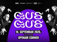 Islandski elektro bend GusGus nastupa u Beogradu 10. septembra