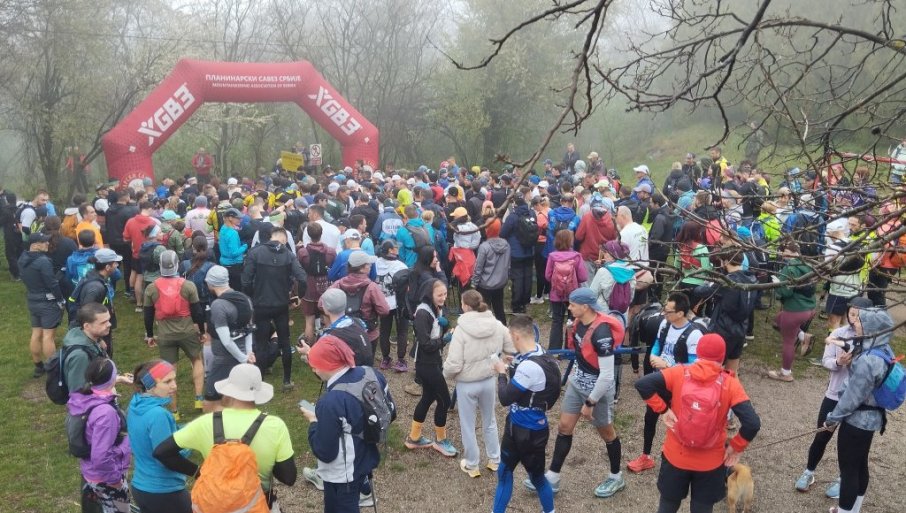 Neverovatni vremenski uslovi pratili učesnike treking lige