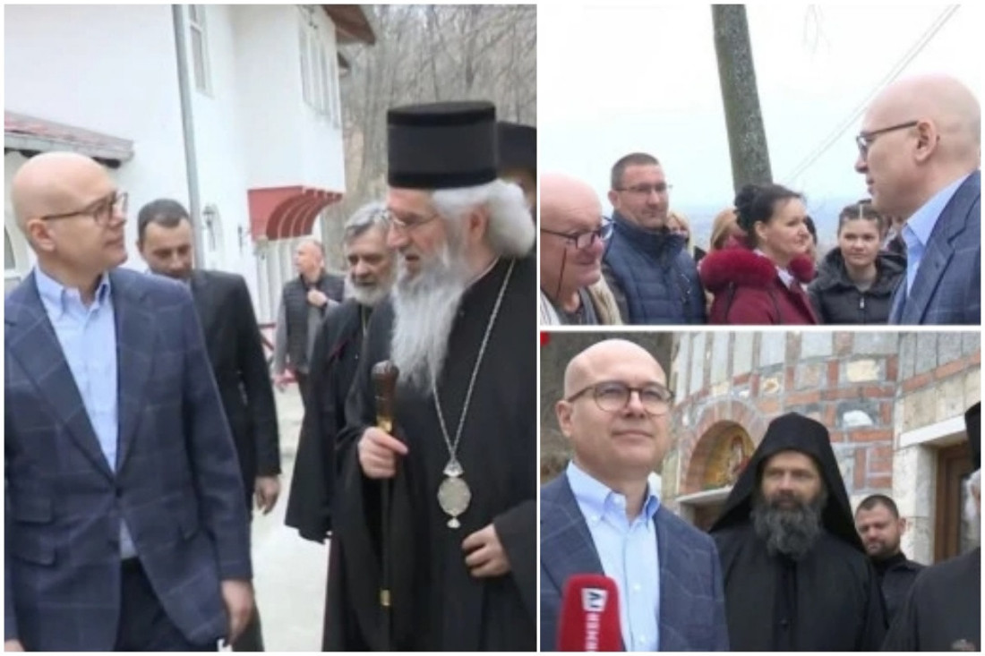 Lider SNS poslao jasnu poruku iz manastira Venčac