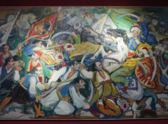 Restaurirana slika „Boj na Čegru“ predstavljena u IMS nakon sedam decenija