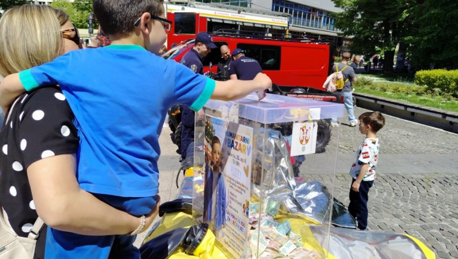 Kraljevčani prikupljaju novac za lečenje bolesnog dečaka (FOTO)