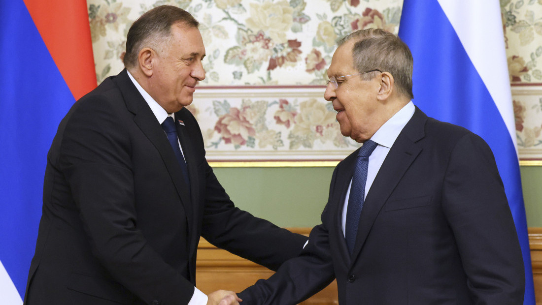 Dodik i Lavrov se sastali u Moskvi