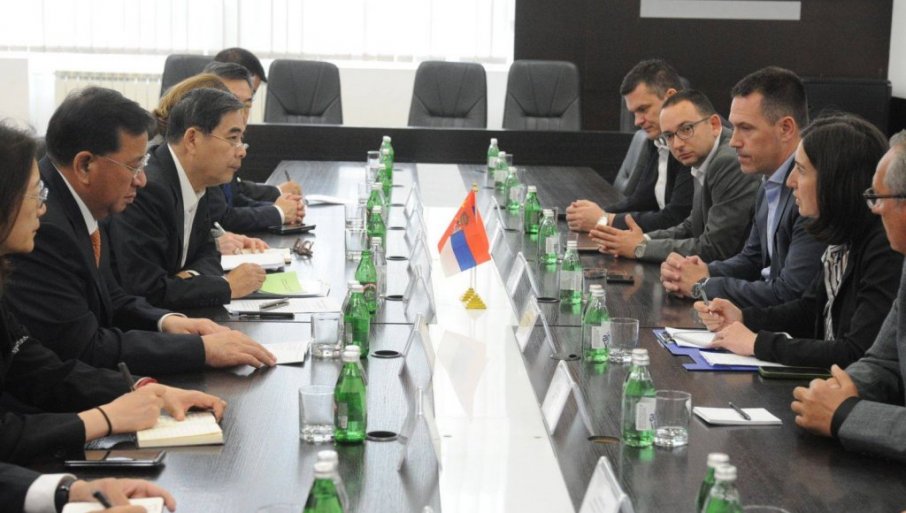 Sastanak delegcije NR Kine sa čelnicima Kraljeva