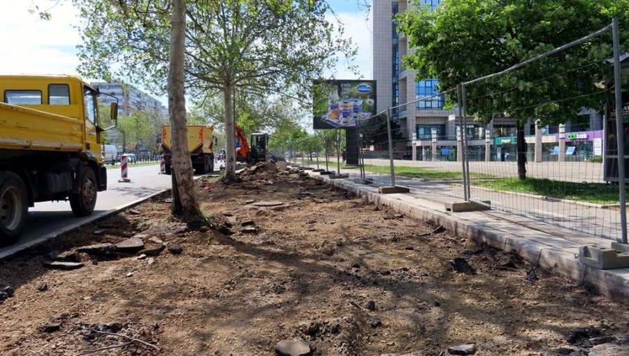 Završni radovi na parkiralištu Bulevara oslobođenja