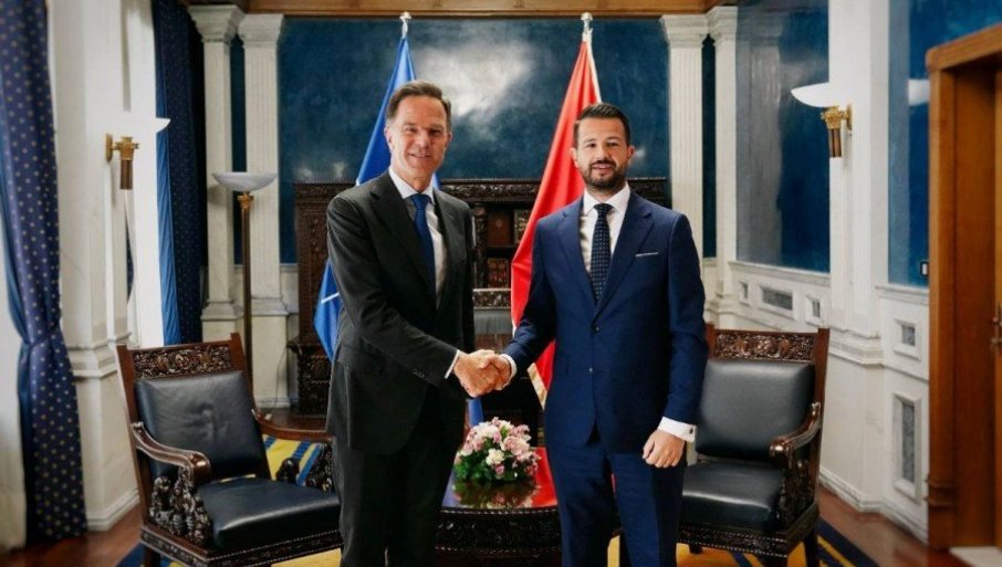 Jakov Milatović, predsednik Crne Gore, susreo se sa generalnim sekretarom NATO Markom Ruteom