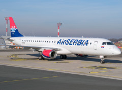 Prvi avion Er Srbije sleteo na Brač