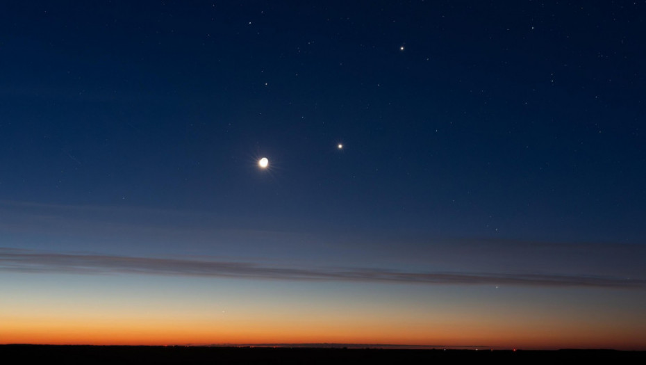 Jupiter i Venera na nebu: Spektakl vidljiv golim okom
