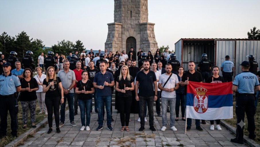 Kakvu bezbednost NATO garantuje Srbima kad im na Vidovdan hapse žene i oca odvajaju od deteta?!