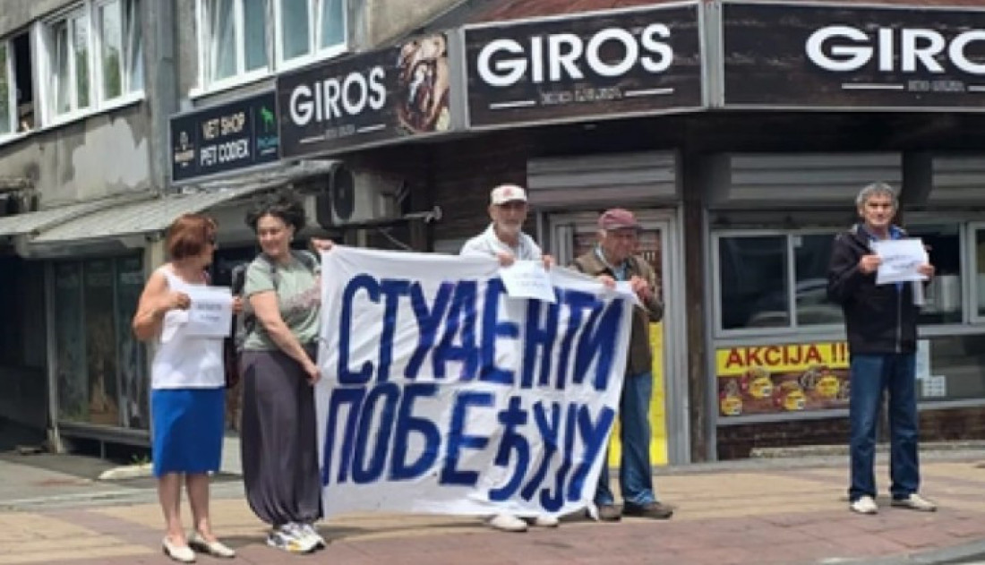 Blokaderi na Banovom Brdu video