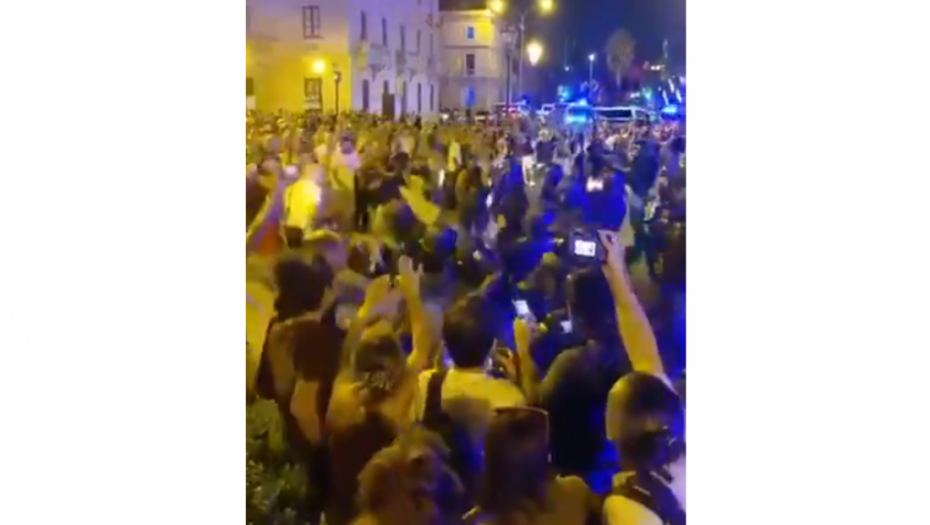 Brutalan odgovor policije na demonstracije na Palmi de Major