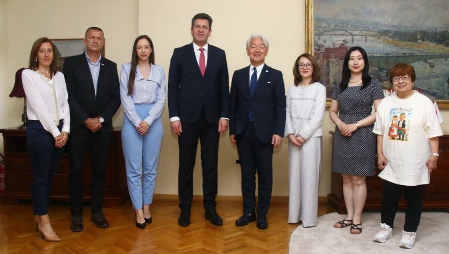 Gradonačelnik japanskog grada Fuđimija u poseti Šapcu