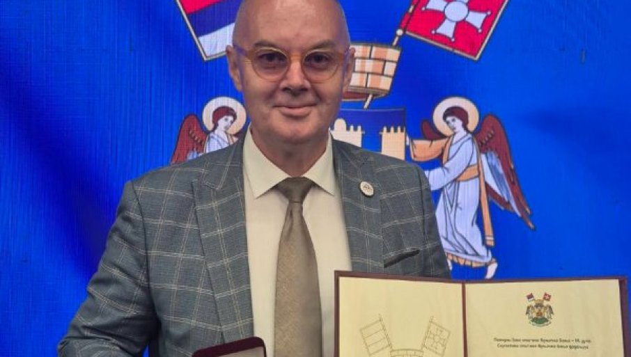 ANDRIJA JORGIĆ DOBITNIK PRESTIŽNOG PRIZNANJA OPŠTINE VRNJAČKA BANJA
