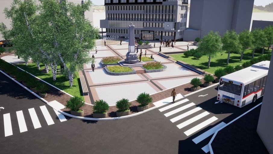 Evo kako će posle uređenja da izgleda centar Vlasotinca (FOTO)