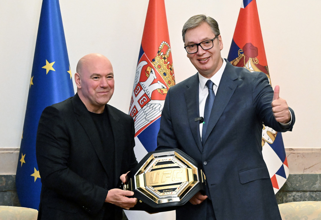 Prvi čovek UFC-a oduševljen