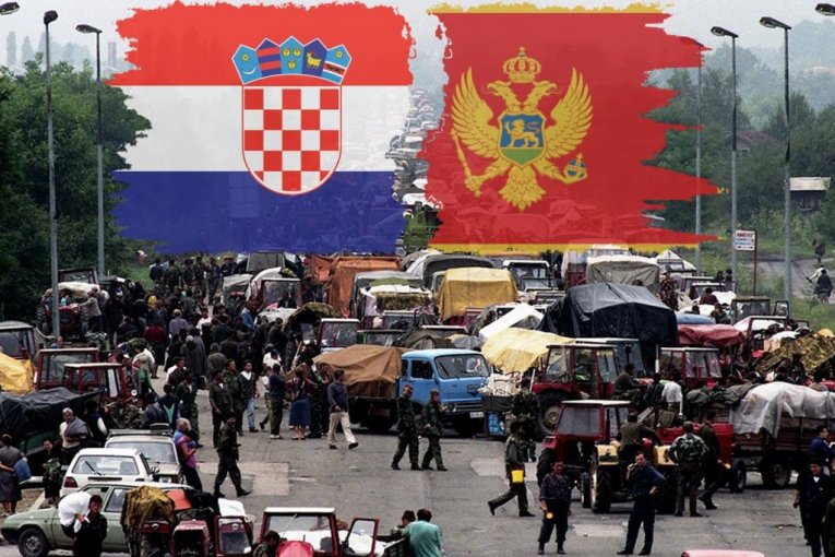 SRAMOTA! Crnogorci danas sa Hrvatima slave PROGON SRPSKOG NARODA