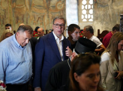 Vučić i Dodik sutra će u manastiru Rmanj razgovarati sa episkopom Sergijem