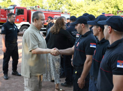 Srpski vatrogasci-spasioci vratili se iz Francuske, Dačić: Vi ste ponos Srbije