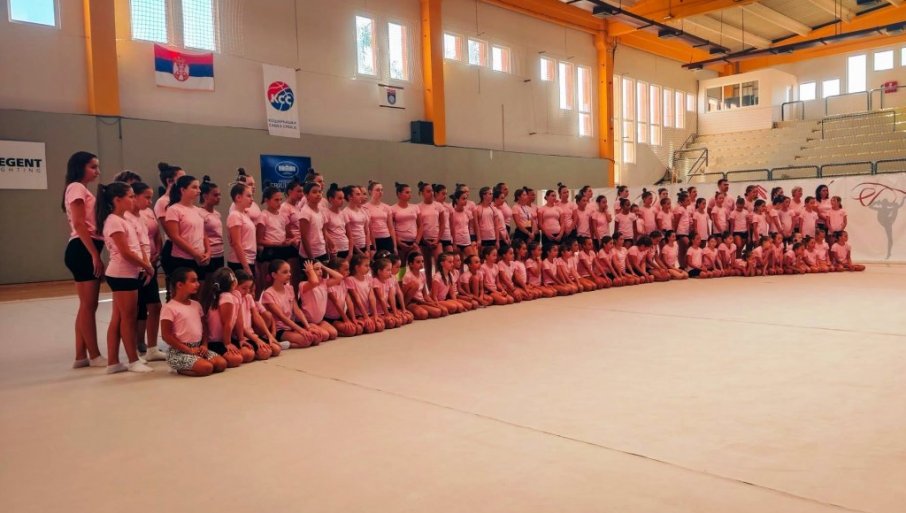 KAMP RITMIČKE GIMNASTIKE U SVILAJNCU: Ove godine 120 učesnica iz nekoliko država (FOTO)